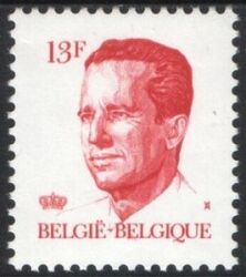 1986  Freimarke: König Baudouin