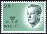 1986  Freimarke: König Baudouin ohne Brille