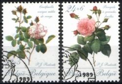 1989  Frderung der Philatelie: Rosen