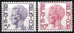 1974  Dienstmarken: Knig Baudouin