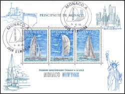 1985  Blockausgabe: Transatlantische Segelregatta