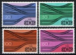 1976  Eisenbahnpaketmarken: Nationale Eisenbahngesellschaft