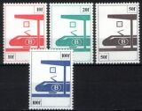 1982  Eisenbahnpaketmarken: Bahnsteig