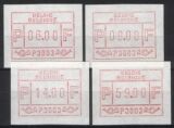1981  Automatenmarken: Automatennummern-Eindruck 3003