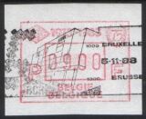 1988  Automatenmarken: Postscheckamt Brüssel