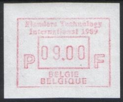 1989  Automatenmarken: Fachmesse FLANDERS TECHNOLOGIE