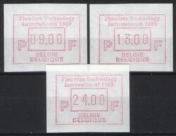 1989  Automatenmarken: Fachmesse FLANDERS TECHNOLOGIE