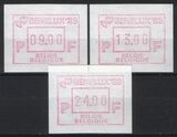 1989  Automatenmarken: Briefmarkenausstellung BENELUX `89