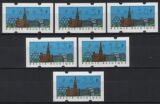 1990  Automatenmarken: Sehenswürdigkeiten von...