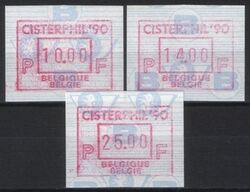1990  Automatenmarken: Briefmarkenausstellung CISTERPHIL `90