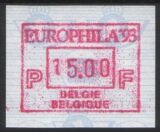 1993  Automatenmarken: Wettbewerbsausstellung EUROPHILA `93