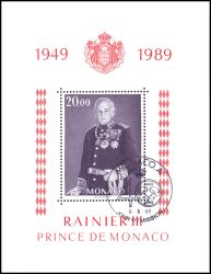 1989  40jhriges Thronjubilum des Frsten Rainier III.