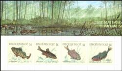 1990  Markenheftchen - Fische