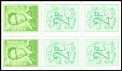 1972  Markenheftchen - Löwe / König Baudouin