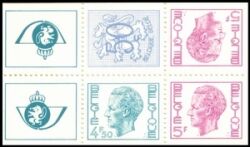 1975  Markenheftchen - Löwe / König Baudouin