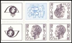 1975  Markenheftchen - Löwe / König Baudouin