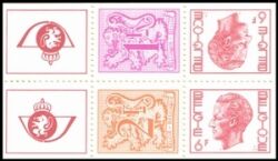 1978  Markenheftchen - Löwe / König Baudouin