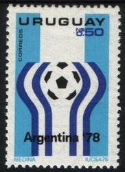 Uruguay 1976  Fuball WM in Argentinien