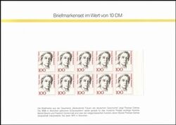 1991  Geschenkheft der Deutschen Bundespost