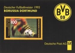 1995  Postamtliches Erinnerungsblatt - Deutscher Fußballmeister