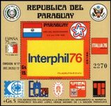 Paraguay 1976  Internationale Briefmarkenausstellung...