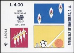 Honduras 1988  Olympische Spiele in Seoul