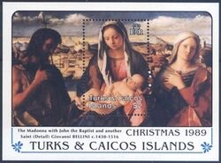 Turks & Caicos Inseln 1989  Weihnachten