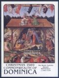 Dominica 1989  Weihnachtsblock