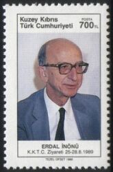1989  Besuch von Erdal Inönü in Türkisch-Zypern