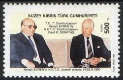 1990  Besuch des trkischen Staatsprsidenten