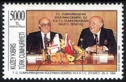 1995  Besuch von Sleyman Demirel im Trkisch-Zypern