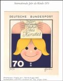 1979   Internationales Jahr des Kindes - Briefmarken-Grafik