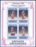 Grenada-Grenadinen 1991  Weihnachtsblock