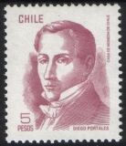 1985  Freimarke: Diego Portales