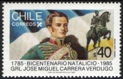 1985  Geburtstag von Jose Miguel Carrera Verdugo