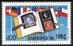 1986  Internationale Briefmarkenausstellung AMERIPEX `87