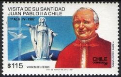 1987  Besuch von Papst Johannes Paul II.