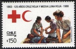 1988  125 Jahre Internationales Rotes Kreuz