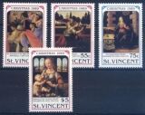 St. Vincent 1989  Weihnachtsmarken