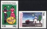1988  Weihnachten: Kinderzeichnungen