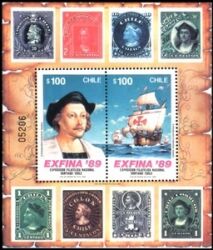 1989  Nationale Briefmarkenausstellung EXFINA `89