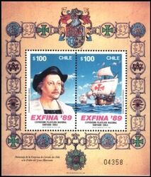 1989  Nationale Briefmarkenausstellung EXFINA `89