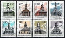 1993  Freimarken: Kirchen auf der Insel Chiloe