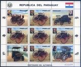 Paraguay 1986  100 Jahre Automobil - Benz-Dreirad