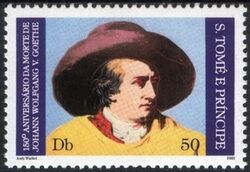 St. Tome & Prinzen 1982  150. Todestag von Johann Wolfgang von Goethe