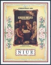 Niue 1991  Weihnachten
