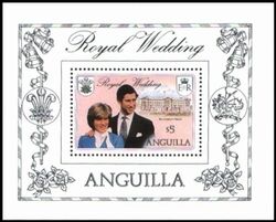 Anguilla 1981  Hochzeit von Prinz Charles und Lady Diana