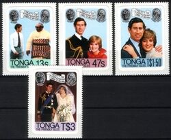 Tonga 1981  Hochzeit von Prinz Charles u. Lady Diana Spencer