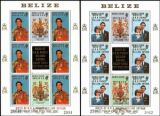 Belize 1982  Charles & Diana - Geburt von Prinz William