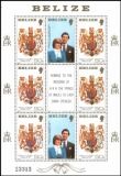 Belize 1981  Hochzeit von Prinz Charles und Lady Diana